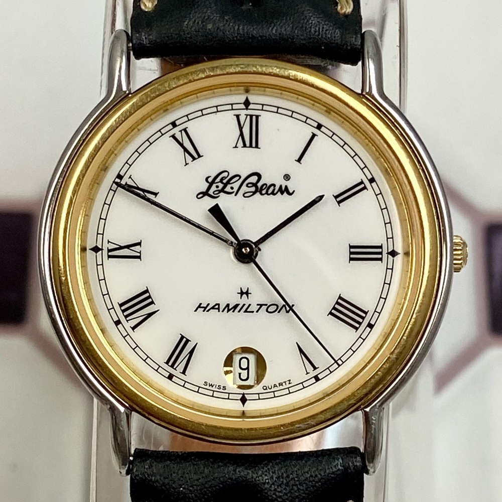 Vintage Hamilton x LL Bean Swiss Quartz Two-tone Men’s / Unisex Watch 8982 - Picture 1 of 16